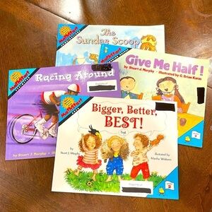 Math Start by Stuart J. Murphy 📚Lot of 4 Picture Books